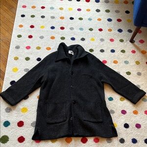 Joan Vass Speckled Gray Coat